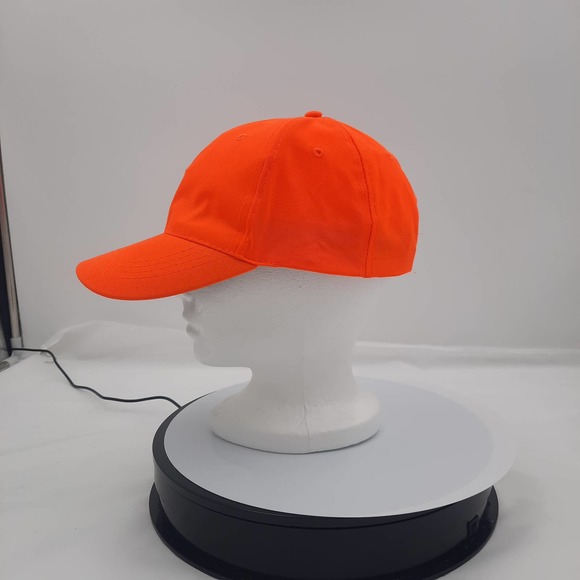 Paramount Outdoors  Neon Orange Hunter Snapback Ball cap OSFM - Picture 3 of 8